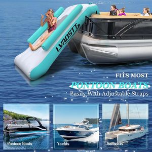 PVC không khí chặt chẽ Inflatable mini hồ bơi trượt nước Công Viên Nước trò chơi Dock nổi du thuyền inground hồ bơi tất cả cùng một người bán - Product Image 5