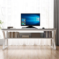 Meubles de maison, grand bureau d'ordinateur, table de jeu, vente en gros, mobilier de bureau moderne de haute qualité, bureau PC avec structure métallique