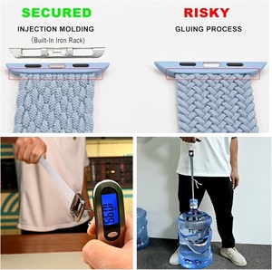 Blissbands Dây Đeo Thể Thao Cho Apple Xem Tương Thích Loạt 9 8 7 6 5 4 3 Nylon Đàn Hồi Cho Solo Vòng Ban Nhạc Cho Phụ Nữ Người Đàn Ông IWatch - Product Image 4