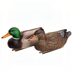 Appât portable pour canard sauvage en mousse EVA, matériel de chasse, simulation de canard sauvage, canard domestique et canard mâle, ensemble durable pour lac et rivière, équipement de sport extérieur - Product Image 2