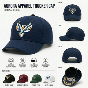 Fabricante de Gorras, Gorra de Béisbol Personalizada de 6 Paneles, Gorra de Béisbol Ajustable, Gorra Bordada con Logotipo Personalizado - Product Image 3