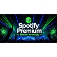 Abonnement Spotify Premium d'un an, compte familial, activation rapide, un cinquième, compte personnel