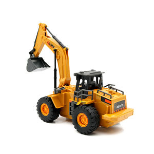 AiJH - Juguete de Excavadora RC de 9 Canales, Camión de Ingeniería, Montacargas con Luces y Sonido, Juguetes de Camiones RC - Product Image 5