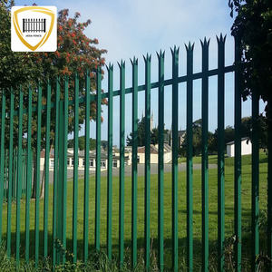 Vente en gros de palissade métallique de haute qualité à bas <span class=keywords><strong>prix</strong></span> avec clôture de palissade en fer forgé - Product Image 6