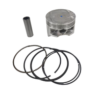 Kit de réparation de quad ATV, piston surdimensionné de 74 mm, compatible avec Hon Da TRX300 Fourtrax 300 TRX300FW