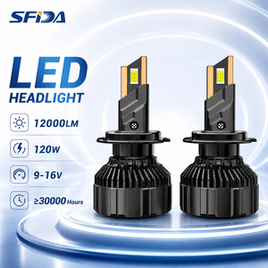 <span class=keywords><strong>หลอด</strong></span>ไฟหน้า LED V18 120W, H4 H7 <span class=keywords><strong>H11</strong></span> 9005 9006 ท่อทองแดงสามเส้น 12000LM, <span class=keywords><strong>หลอด</strong></span>ไฟหน้ารถยนต์ LED กำลังสูง สว่างพิเศษ - Product Image 1
