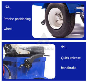 Nouvelle précision avancée de marquage de ligne à pompe pour machine de marquage routier avec composants de moteur et de moteur fiables - Product Image 6
