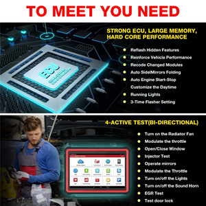 Alat Pindai kendaraan Launch X431 Pro3s Plus V5.0, pemindai diagnostik sempurna untuk toko perbaikan otomotif - Product Image 2