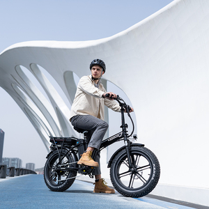 Bicicleta Eléctrica Plegable X11S con Marco de Aluminio, Llanta Trasera de 7 Velocidades, Frenos de Disco Hidráulicos, Neumáticos Anchos, Motor sin Escobillas, 20 Pulgadas - Product Image 1