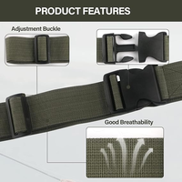 Ceinture de pêche réglable avec porte-canne à dégagement rapide pour la pêche à la mouche, au surf, en kayak et au lancer