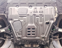 Pièces détachées automobiles en gros Plaque de protection du couvercle du moteur 3D en acier et fer pour 2020 JAC JS4 T60 Plus