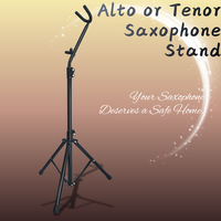 Support vertical pour saxophone, support pour saxophone alto, support pour saxophone ténor, support pour saxophone, support vertical pour saxophone
