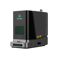 Machine de marquage laser UV 3W 5W pour verre et cristal avec couvercle, pour métaux, plastiques, cuir, miroirs, décapage de peinture, résine pour appareils dentaires