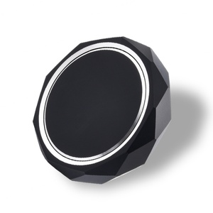 Popular <b>Car</b> Perfume Air Freshener Essential <b>Car</b> <b>Fragrance</b> <b>Diffuser</b> Black Glass Stone Vent Clip - Product Image 1