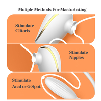 Jouets sexuels OEM pour femmes, vibrateur pour la masturbation, stimulation par vibration et succion, vagin, clitoris, point G, mamelons, anus