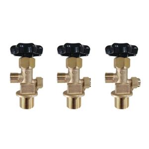 Valvola a cilindro per porta di collegamento <span class=keywords><strong>Gas</strong></span> <span class=keywords><strong>CO2</strong></span> 1.125-12UNF valvola in ottone CGA 320J - Product Image 1