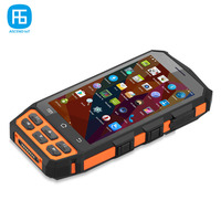 Lector RFID Inalámbrico Móvil LF/HF/UHF, Lector/Escritor de Tarjetas NFC Portátil Android con Lector de Huellas Dactilares, Control de Acceso, Verificación de Boletos
