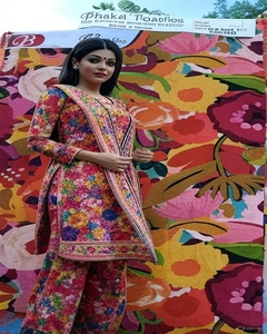 Tela Ligera de Alta Calidad, 100% Algodón, Impresa Digitalmente, para Confección de Prendas y Vestidos - Product Image 6