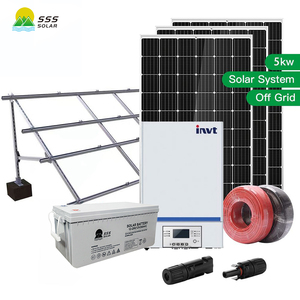 Sistema de Energía Solar Fuera de la Red SSS de 5000 Vatios, Batería de Litio en Gel de 5 KW, Sistema Solar Completo Fuera de la Red S-5000w-OFF - Product Image 2