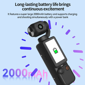 กล้องพกพา 1080p เครื่องบันทึกวิดีโอแบบพกพา Ultra HD เครื่องบันทึกภาพเคลื่อนไหว กล้องความคมชัดสูงพิเศษ กล้องพกพา HD - Product Image 5