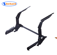 Mécanisme de Table rétractable extensible noir, mécanisme de levage de Table basse