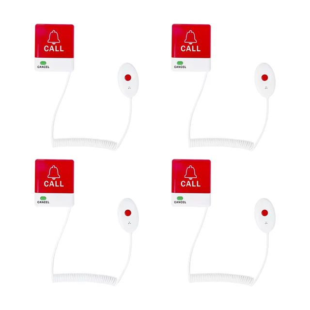 Hospital Bed Alarm Emergency Wireless Nurse Call System Clinic Nursing Home Caregiver Patients Emergency Pager Call Bell