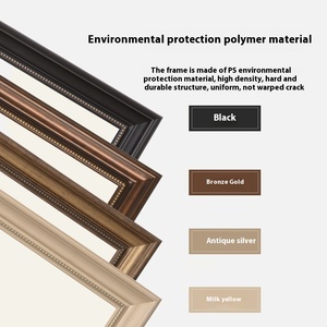 <span class=keywords><strong>Miroir</strong></span> de courtoisie de salle de bain moderne européen rétro avec éclairage LED, montage mural, fonction anti-buée, métal américain IP44 - Product Image 3