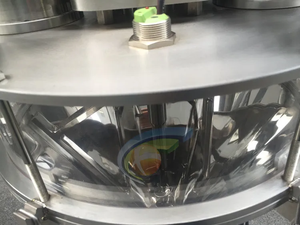 Machine de remplissage de poudre à vis sans fin semi-automatique compacte à commande PLC pour les emballages alimentaires en bocaux et en tubes - Product Image 2