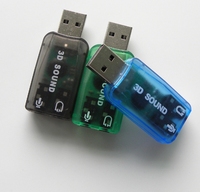 Adaptador de tarjeta de sonido USB de audio 3D de 5,1 canales con interfaz de micrófono y auriculares para PC/portátil