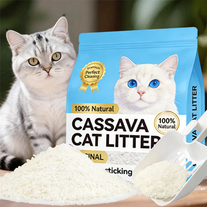<span class=keywords><strong>Lettiera</strong></span> per Gatti in Cassava di Alta Qualità, Agglomerante Rapida, Idrosolubile, Naturale, per la Pulizia degli Animali Domestici - Produttore - Product Image 1