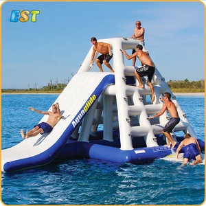 Tobogán acuático inflable al aire libre, equipo <span class=keywords><strong>de</strong></span> deportes acuáticos, tobogán <span class=keywords><strong>de</strong></span> jungla, Joe, lago, para Parque Acuático - Product Image 6