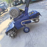 Machine à gratter le sol à chaîne, machine électrique pour nettoyer les résidus de béton, pour enlever les couches de mortier sur le sol