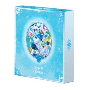 Caja de Regalo Exclusiva de Cartas Coleccionables de Pokémon Tipo Agua Vaporeon Terastal Grand Gathering Anime Monster TCG - Product Image 6