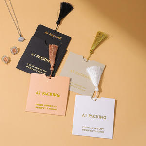 Set Espositore Personalizzato per Gioielli con Cartoncini e Bustine per Collane e Orecchini, Cartoncini Espositivi, Etichette e Carte per Confezioni - Product Image 5