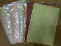 Papier gaufré coloré comestible de 0,35 mm pour la décoration de gâteaux, format A4, feuilles colorées