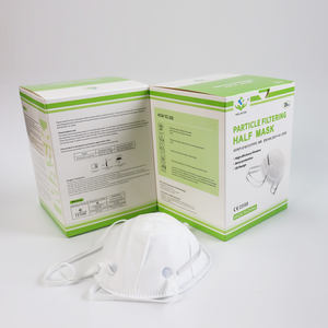 <span class=keywords><strong>Masque</strong></span> anti-poussière jetable <span class=keywords><strong>FFP2</strong></span> CE EN 149 2001 en forme de coupelle sans valve, <span class=keywords><strong>masque</strong></span> <span class=keywords><strong>FFP2</strong></span> CE 2163 pour ponçage de plaques de plâtre - Product Image 1