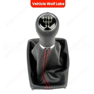 Poignée de levier de vitesse ergonomique en plastique pour voiture, 5 vitesses, pour Audi A4 B6 B7 - Product Image 2
