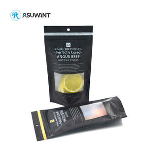 LoLow quantité minimale de commande pochette doypack noire thermoscellable en plastique imprimé personnalisé 1kg 5kg pour sacs d'emballage de bouillettes de pêche à la carpe - Product Image 2