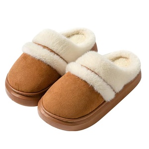 Bosirui Women's Fashion Indoor Plush Faux Fur Slippers Soft Warm Slide <strong>Shoes</strong> for <strong>Winter</strong> for Home Use - Product Image 4