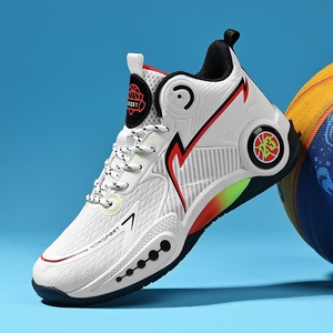 Sneakers sportive professionali alte per il tempo libero per studenti giovani donne maschili per il basket che corre la competizione pratica primaverile - Product Image 5