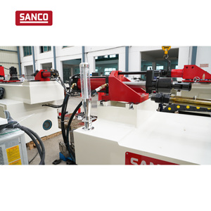 Machine de cintrage de tubes CNC pour la fabrication de garde-corps et de balustrades de plateforme en acier inoxydable pour les chemins de fer, le métro et les lignes souterraines - Product Image 4