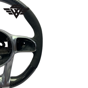 Volante de Fibra de Carbono Real de Primera Calidad Personalizado de Fábrica para Mercedes Benz 223Y W219 W205 809 AMG, Estilo Clásico - Product Image 3