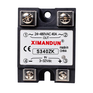 TSMCチップソリッドステートリレーDA/DD/AA単相/三相SSR 8A 10A 25A 40A 50A 60A 80A 90A 100A 120A 150A 200A - Product Image 1