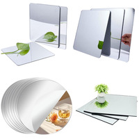 Plaques acryliques réfléchissantes 3 mm d'épaisseur (1/8 po) 12x16 pouces (12x12'') Panneaux en plastique PMMA pour loisirs créatifs, découpe laser, artisanat et affichage artistique