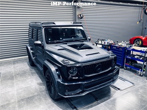 IMP Performance W463A W464 G63 G500 Portion Carrosserie En Fiber De Carbone Kit Capot Pare-chocs Aile Aileron Pour 18-21 <span class=keywords><strong>MB</strong></span> W463A <span class=keywords><strong>G</strong></span> - Product Image 4