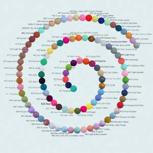 ลูกปัดซิลิโคน PVC หลากสี ขนาด 9 มม. คัดสรรอย่างพิถีพิถัน สำหรับเด็กและทารก ขายส่งจากผู้ผลิต - Product Image 4