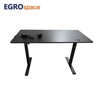 EGROspace Table haute réglable Hauteur Télécommande Ascenseur Ordinateur Cadre électrique Bureau Assis Debout Bureau