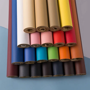 Rouleaux de similicuir PVC artificiel Rexine végétalien synthétique auto-<span class=keywords><strong>adhésif</strong></span> imperméable gaufré <span class=keywords><strong>pour</strong></span> réparation de <span class=keywords><strong>canapé</strong></span>, chaise, siège de voiture - Product Image 4