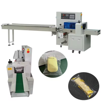 Xuguang Machine automatique d'emballage de gâteau de type oreiller Petit équipement d'emballage alimentaire de collation Machine d'emballage d'oreiller