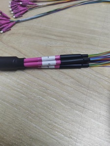 Cáp thông tin liên lạc 48 lõi đa/Chế độ duy nhất fanout sợi quang Pigtail Jumper LC UPC kết nối g652d bó Breakout Patchcord - Product Image 6